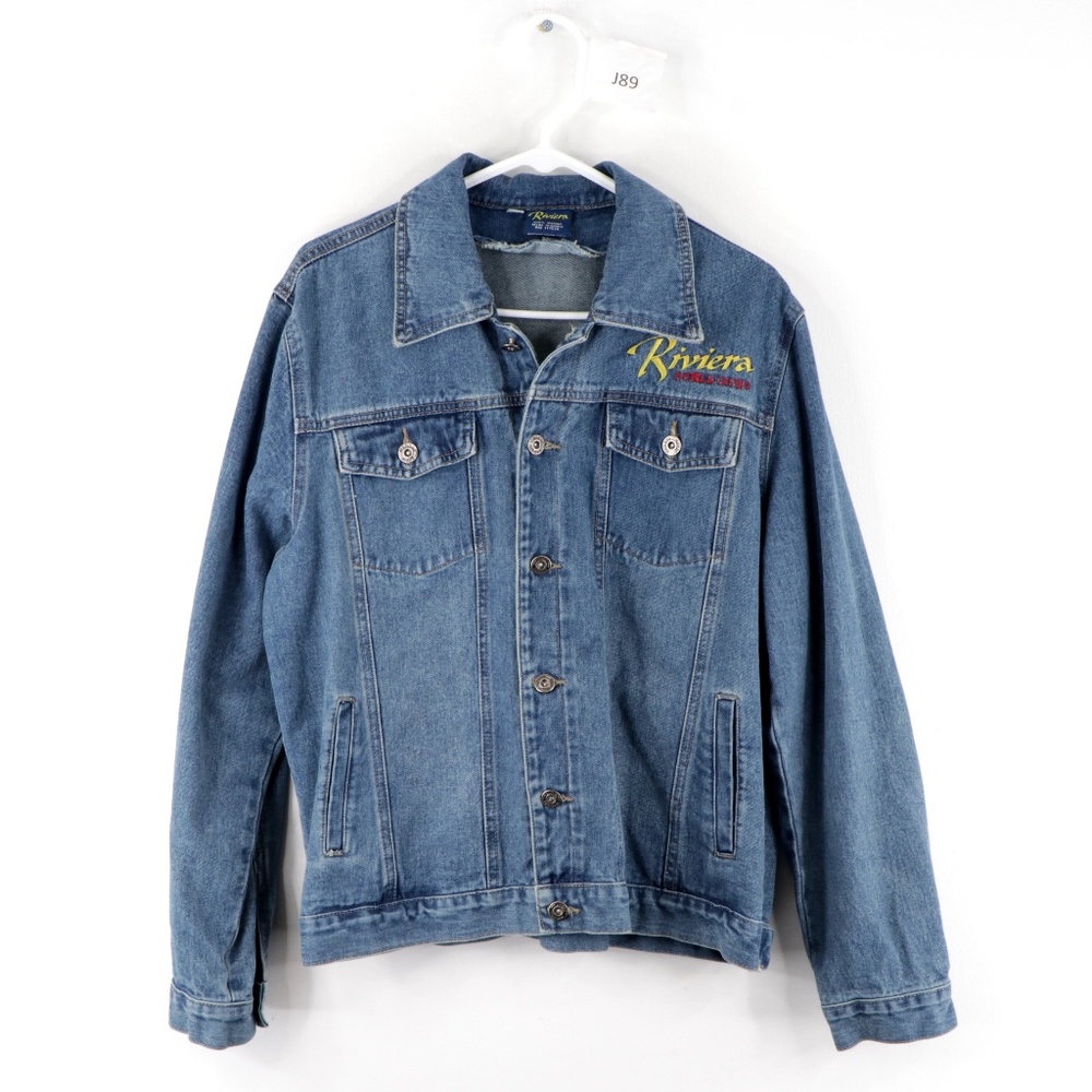 Riviera Hotel & Casino Las Vegas Denim Jean Jacket